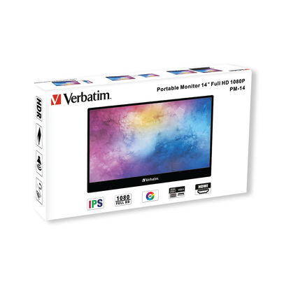 Verbatim PM-14 Portable Monitor 14 Inch Full HD